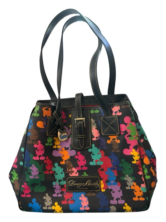 Dooney & Bourke Handbags - Dooney & Bourke Disney Parks Black Multicolor Mickey Silhouette Tote
